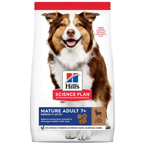 HILLS SP Canine Mature 7+ Medium Chicken 14kg