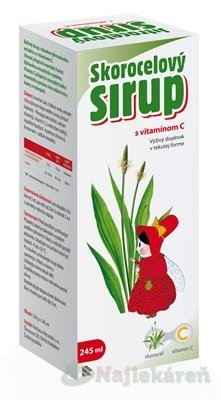 E-shop HERBACOS Skorocelový sirup + vitamín C na imunitu 245ml