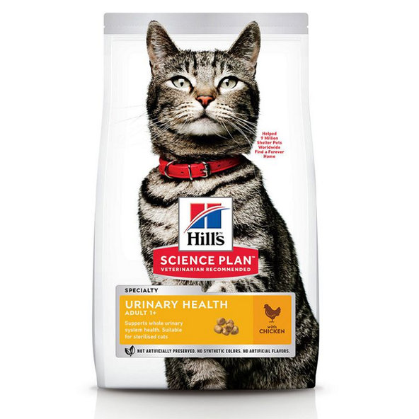 HILLS SP Feline Adult Urinary Health Chicken granule pre mačky 1,5kg