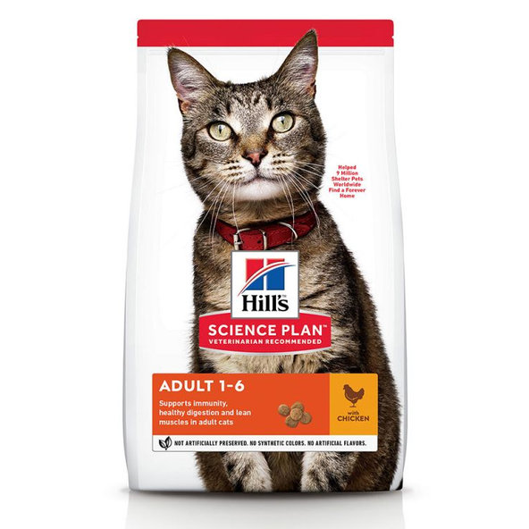 HILLS SP Feline Adult Chicken granule pre mačky 1,5kg