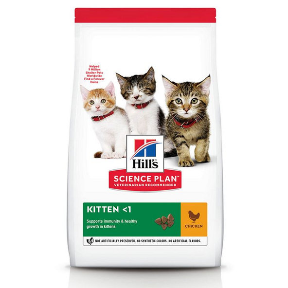HILLS SP Feline Kitten Chicken granule pre mačiatka 1,5kg