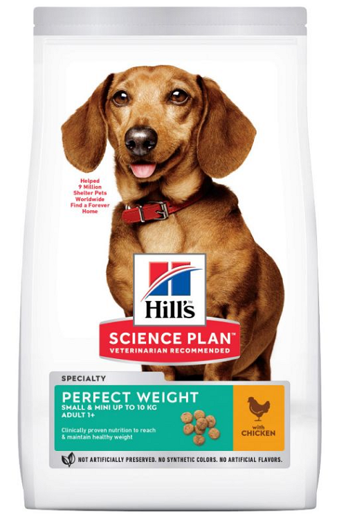 E-shop HILLS SP Canine Adult Perfect Weight Small & Mini Chicken 1,5kg