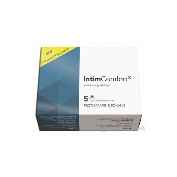 INTIMComfort Vlhčené obrúsky 5ks