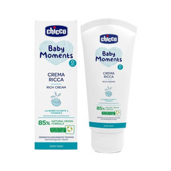 CHICCO Krém vyživujúci Baby Moments 85% prírodných zložiek 100ml, 0m+
