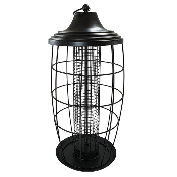 Krmítko pre vtáky Ø19x39cm čierna