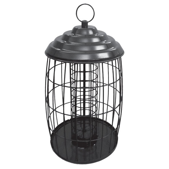 Krmítko pre vtáky Ø25x37cm čierna