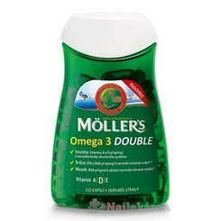 MOLLER´S Omega 3 Daily Health výživový doplnok, 112ks