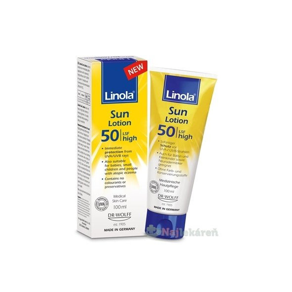 Linola Sun Lotion SPF50 100 ml