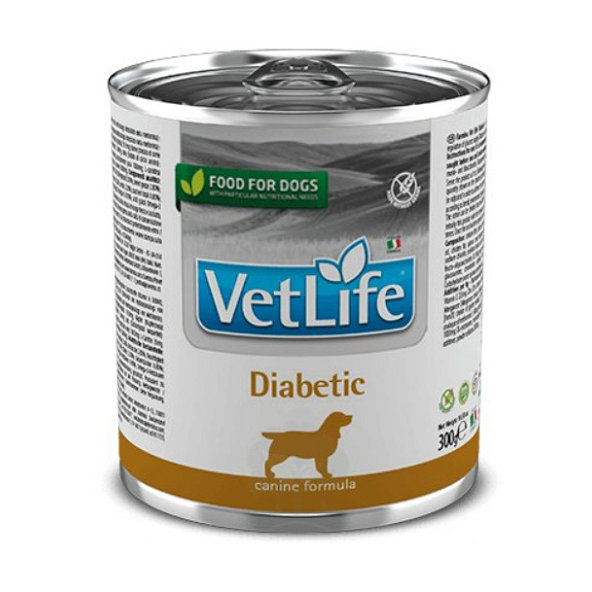 Farmina Vet Life dog diabetic konzerva 300g