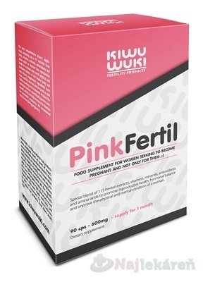 E-shop KIWU WUKI PinkFertil výživový doplnok 90ks
