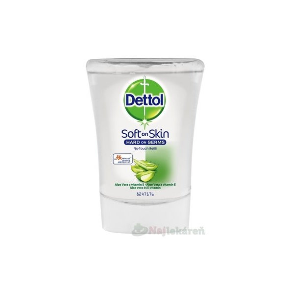 Dettol náplň do bezdotykového dávkovača mydla, 250 ml