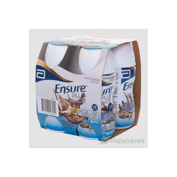 Ensure PLUS ADVANCE kávová príchuť 4x220 ml