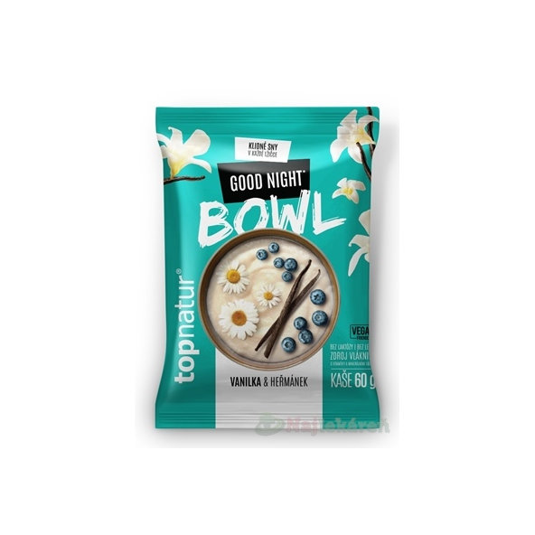 topnatur BOWL KAŠA Good night vanilka a harmanček 60 g