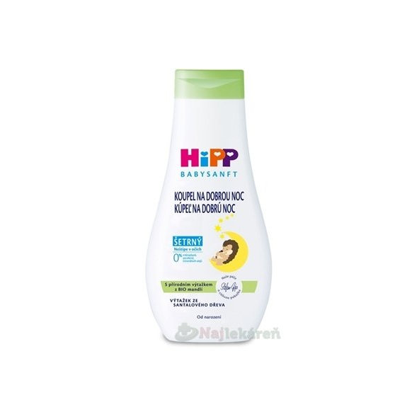 HiPP BABYSANFT Kúpeľ na dobrú noc 350 ml
