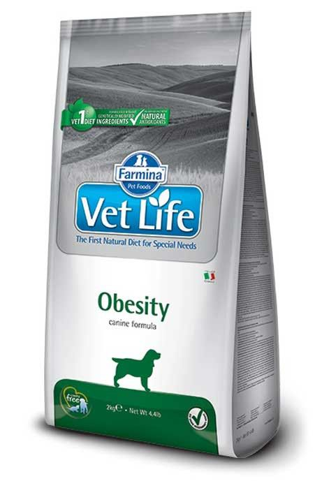 E-shop Farmina Vet Life dog obesity veterinárna diéta pre psy 2kg