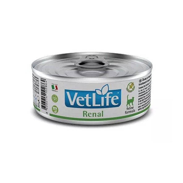 Farmina Vet Life cat renal konzerva pre mačky 85g