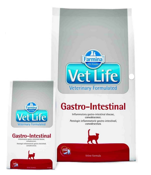 E-shop Farmina Vet Life cat gastrointestinal granule pre mačky 2kg