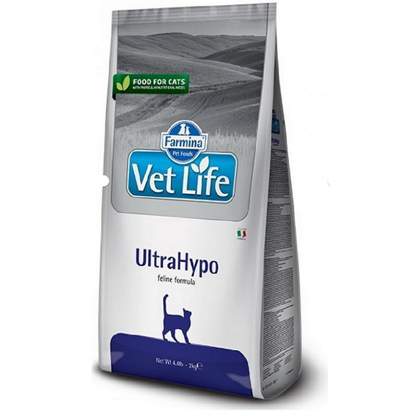 Farmina Vet Life cat ultrahypo granule pre mačky 2kg