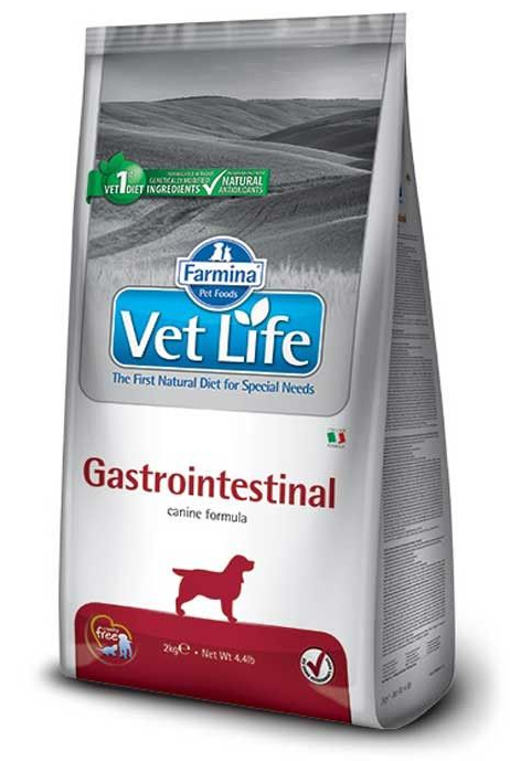 E-shop Farmina Vet Life dog gastrointestinal veterinárna diéta pre psy 2kg