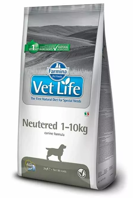 E-shop Farmina Vet Life dog neutered 1-10 kg, 10kg