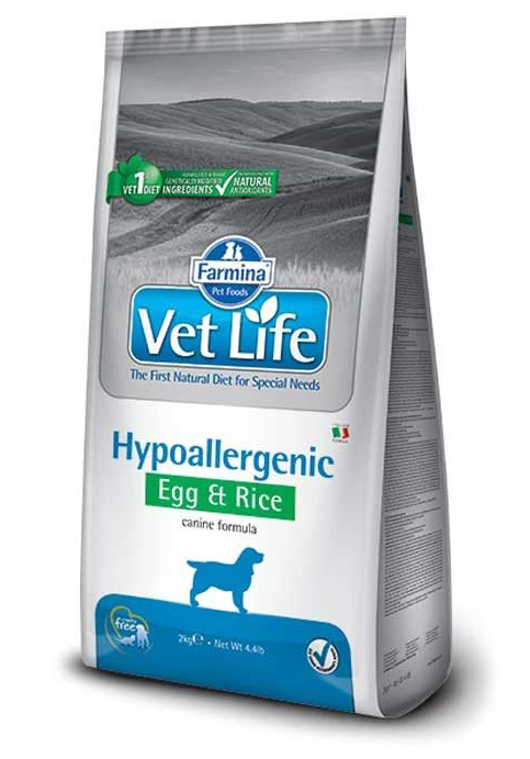 E-shop Farmina Vet Life dog hypoallergenic, egg & rice 12kg