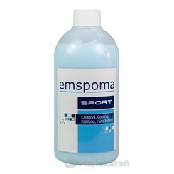 EMSPOMA Chladivá - modrá "M", masážna emulzia, odstraňuje únavu, 500 ml