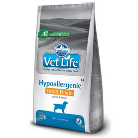 Farmina Vet Life dog hypoallergenic, fish & potato monoproteínové krmivo pre psy 2kg