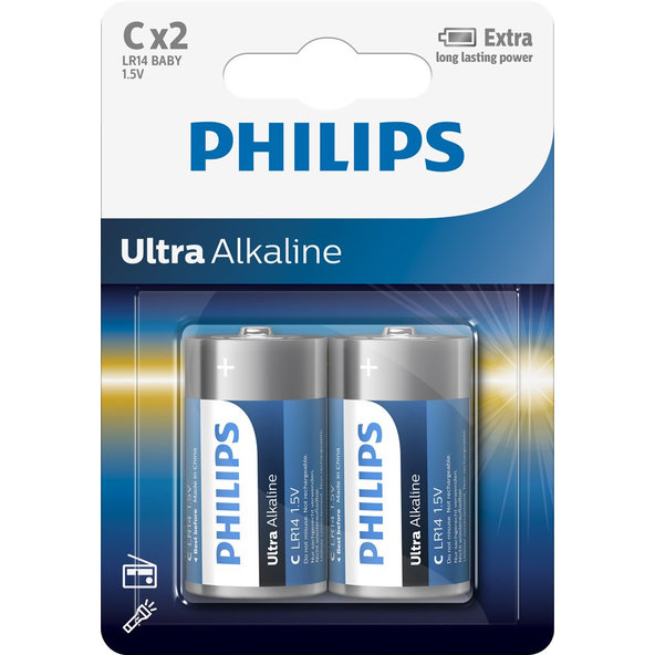 PHILIPS Batérie LR14E2B/10