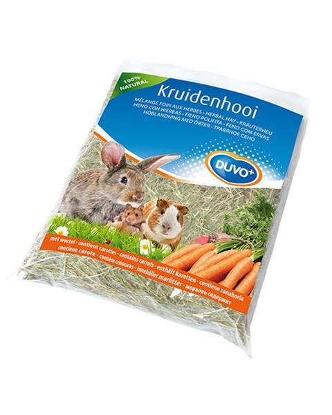 E-shop Seno DUVO+ bylinkové s mrkvou pre králiky a hlodavce 500g