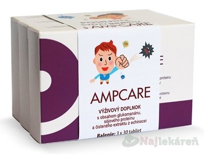 E-shop AMPCARE IMUNITY PACK, posilnenie imunity, 3x30 tbl