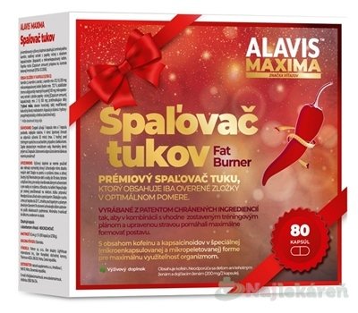 E-shop ALAVIS MAXIMA Spaľovač tukov, 80 cps