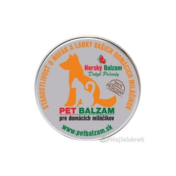 Horský - PET - BALZAM pre domácich miláčikov