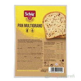 Schär PAN MULTIGRANO chlieb bezgluténový, zrniečkový, krájaný 250 g