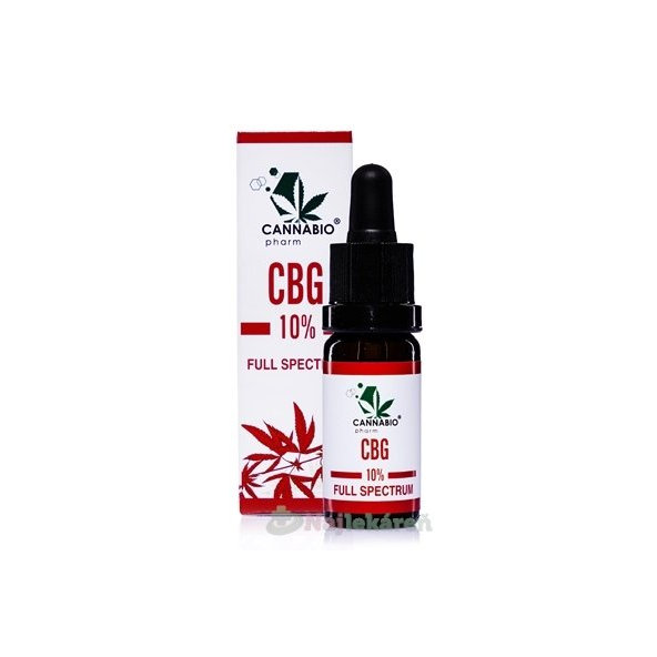 CANNABIOpharm CBG 10% FULL SPECTRUM, 10 ml