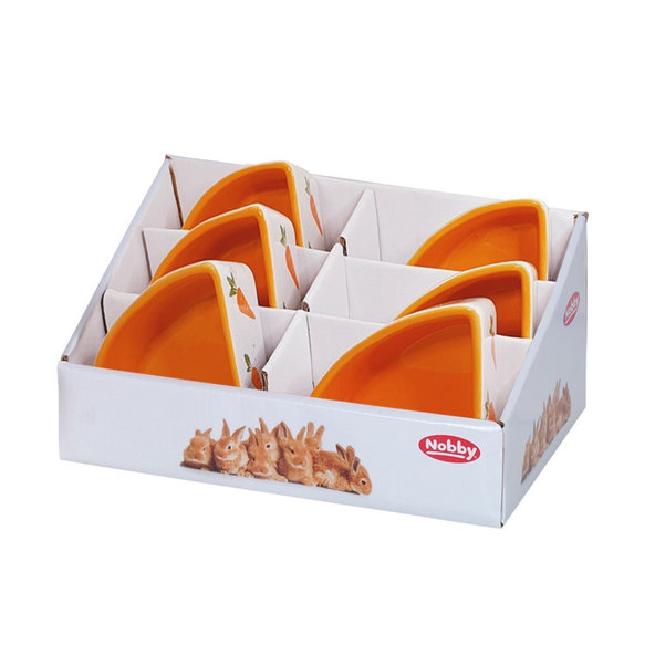 Keramická miska pre hlodavce "Carrot" 6ks 100ml