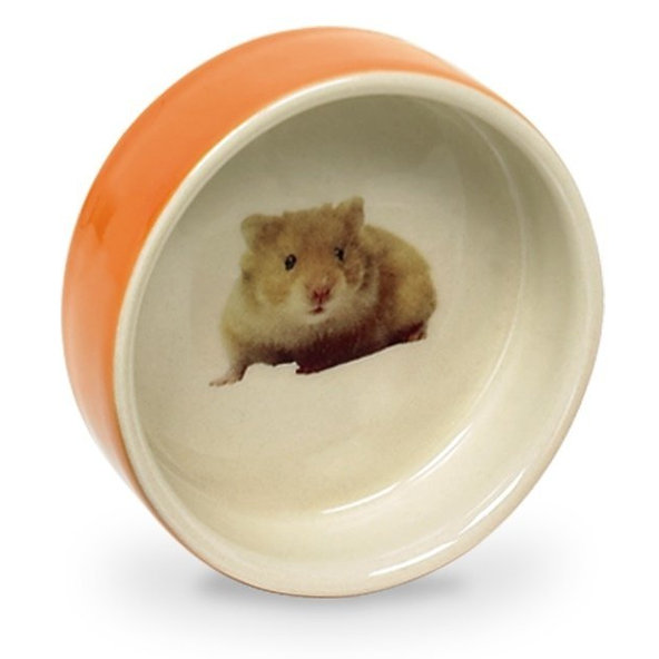 "Hamster" miska oranžová Ø7,5x2,5cm