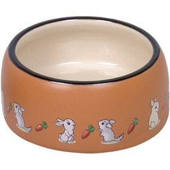 "Rabbit" keramická miska pre králiky 250ml