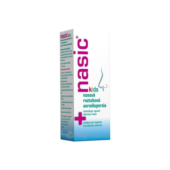 NASIC nosový sprej pre deti na nádchu 10 ml