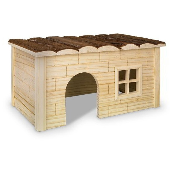 Drevený domček pre hlodavce Woodland Hanni 40x23x20cm