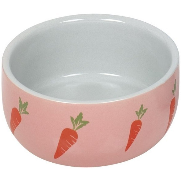 Keramická miska "Wortel" ružová Ø11x4,5cm, 0,3l