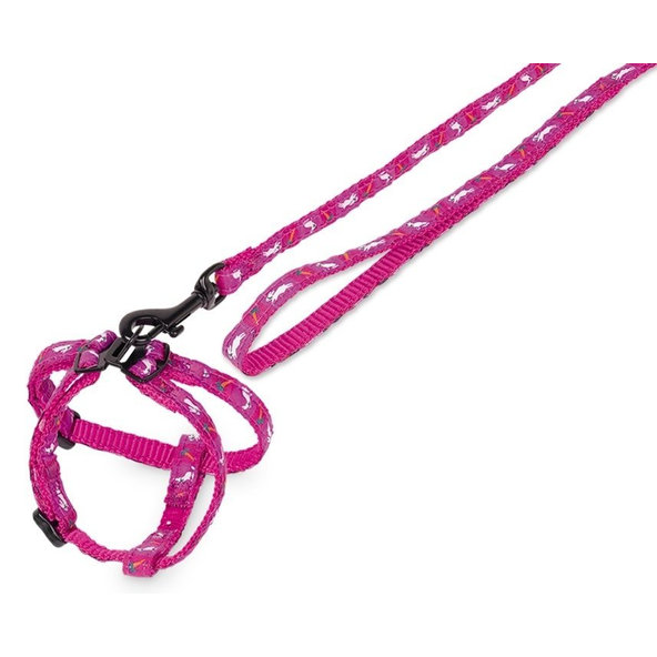 Postroj pre zajace "Carrot" purpurová