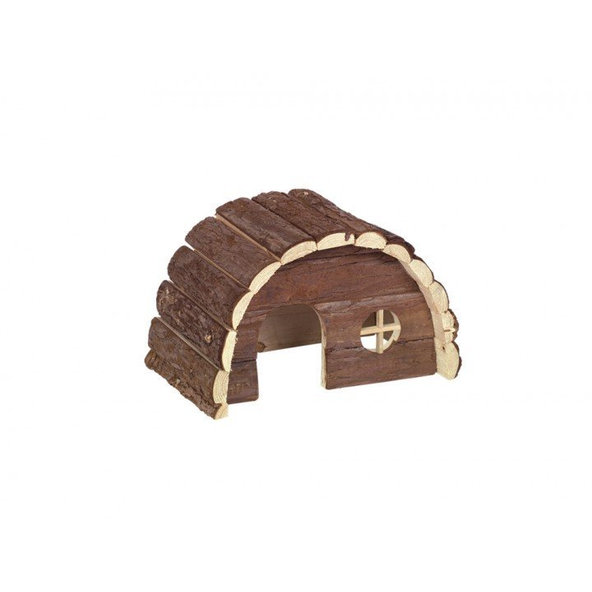 Samy S drevený domček 19x12x10cm