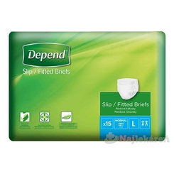 DEPEND Slip NORMAL L priedušné plienkové nohavičky 15ks