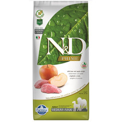 Farmina N&D dog PRIME (GF) adult medium & maxi, boar & apple 12kg