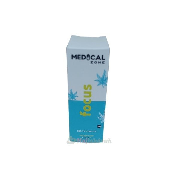 MEDICAL Zone FOCUS full spectrum, ústna voda v spreji, 10ml
