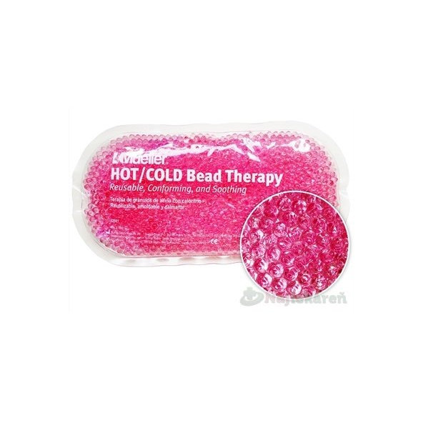 Mueller HOT/COLD Bead Therapy hrejivý/chladivý vankúšik (gélové guličky) ružový 1 ks