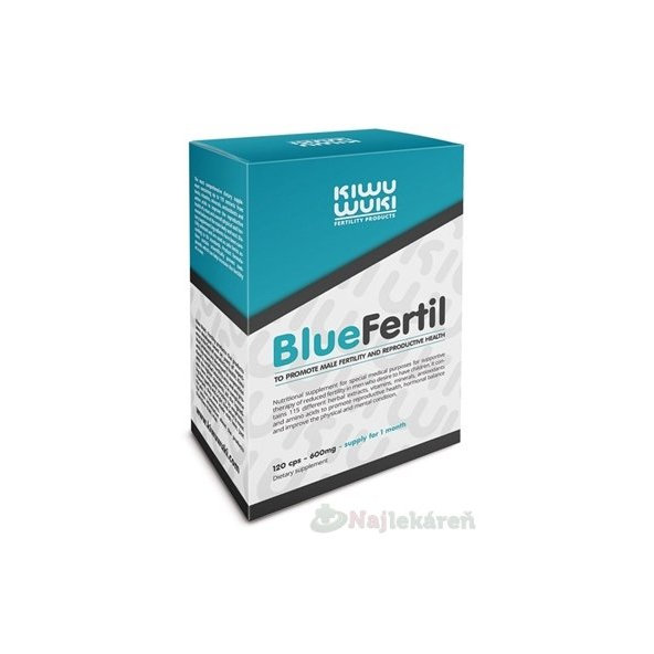 KIWU WUKI BlueFertil výživový doplnok 120ks