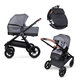 PETITE&MARS Kočík kombinovaný 2v1 Trails Ultimate Grey