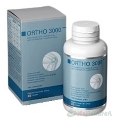 E-shop Pharma Future ORTHO 3000, regenerácia kĺbov a väzov, 90 tbl