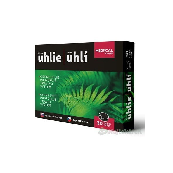 MEDICAL Zone ČIERNE UHLIE, 30 tbl
